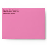 Modern Girl Monkey Envelope [Pink]
