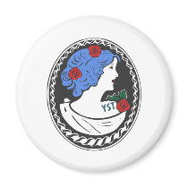 Modern Goddess Refrigerator Magnet