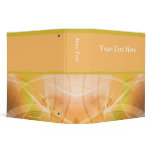 Modern Gold Abstract Binder