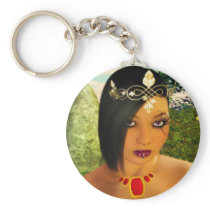 Modern Gothic BBW Key Chain