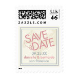 Modern Grace Save The Date Postage