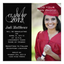 Modern Graduation Celebration Invitation