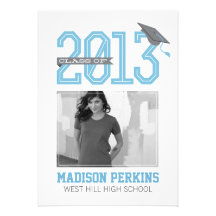 Modern Graduation Party Invite