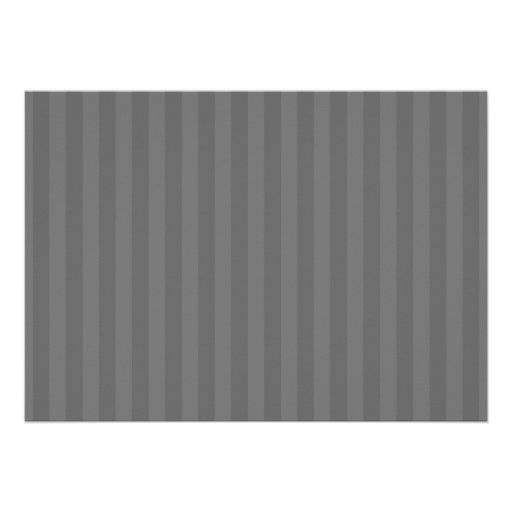 Modern Gray and Teal Gown Stripes Bridal Shower Custom Announcement