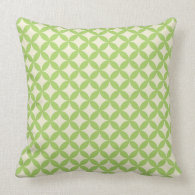 Modern Green Pattern Pillow