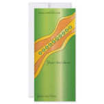 Modern green, yellow and orange design