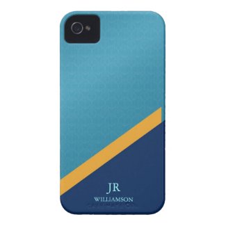 Modern Guy Damask iPhone4 Case-Mate™ iPhone 4 Case