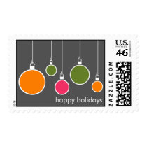 Modern Holiday Postage Stamp