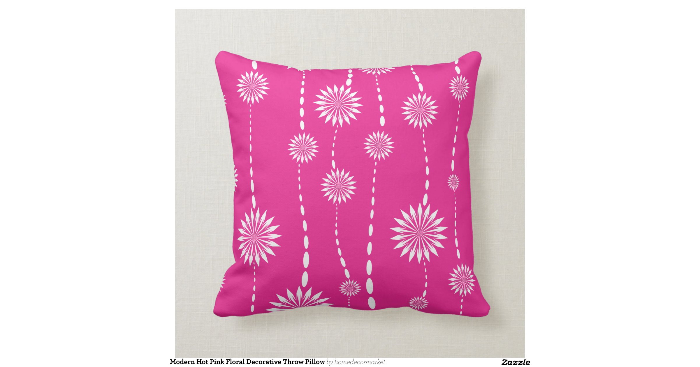 modern_hot_pink_floral_decorative_throw_pillow-rcc8e735f595f474889510a97218bc9e5_i5fqz_8byvr ...