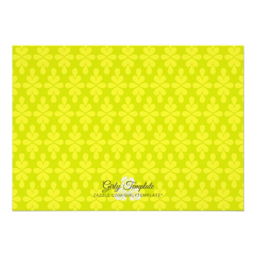 Modern Housewarming Party Brown and Lime Invite