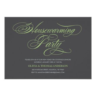 Modern Housewarming Party Invitations