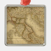 Modern Italy Christmas Tree Ornament