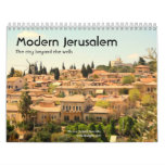 Modern Jerusalem Wall Calendar