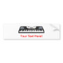 Modern Keyboard Synth: 3D Model: Bumper Stickers
