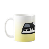 Modern Keyboard Synth: 3D Model: Coffee Mug by spiritswitchboard Modern Keyboard Synth: 3D Model: Coffee Mug