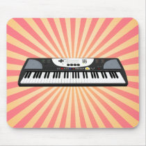 Modern Keyboard Synth: 3D Model: Mousepad
