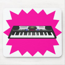 Modern Keyboard Synth: 3D Model: Mousepad
