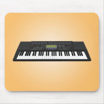 Modern Keyboard Synth: 3D Model: Mousepad