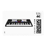 Modern Keyboard Synth: 3D Model: Stamp