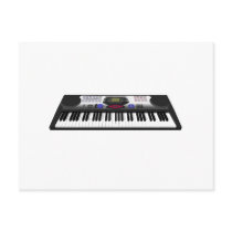 Modern Keyboard Synth: 3D Model: postcards by spiritswitchboard Modern Keyboard Synth: 3D Model: postcards
