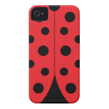 Modern Ladybug iPhone 4/4S Case-Mate Case Case-Mate iPhone 4 Cases