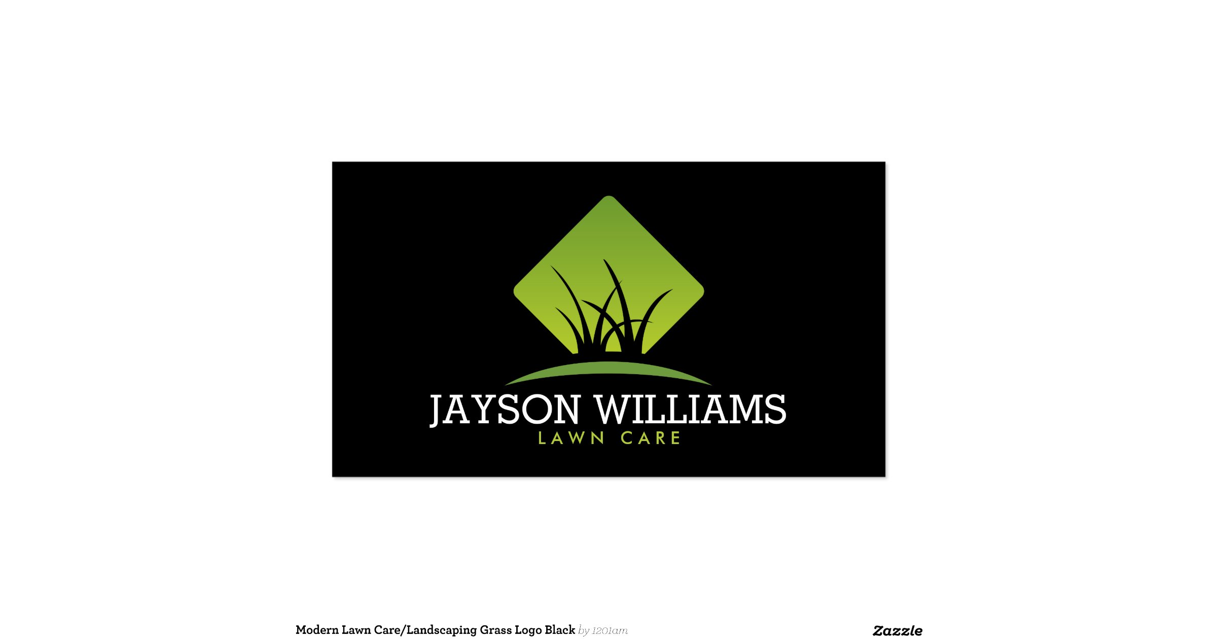 modern lawn care landscaping grass logo ii double sided lawn care business logos