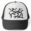 Modern Line Art hats by jandjarnold Modern Line Art hats