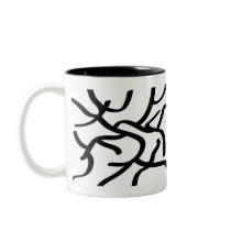 Modern Line Art mugs