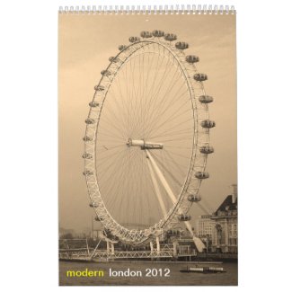 modern LONDON calendar