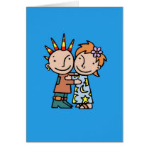 MODERN LOVE GREETING CARD