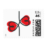 Modern love wedding or valentines day postage