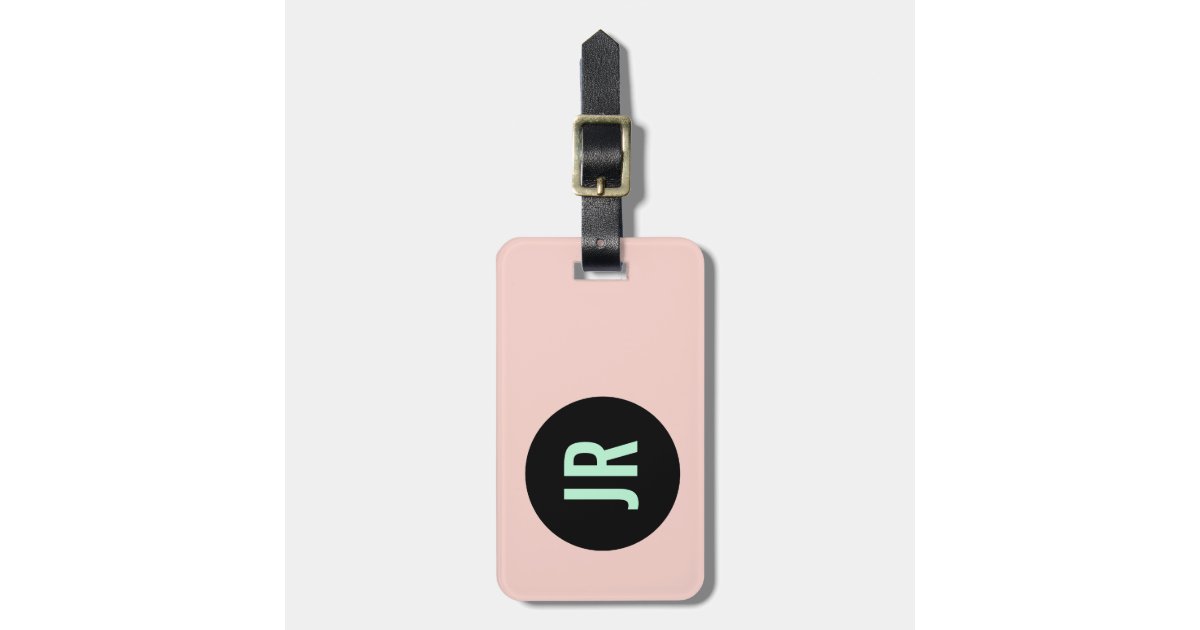 Modern Luggage Tag Zazzle