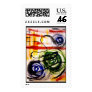 Modern Machinery Abstract Painting Stamp