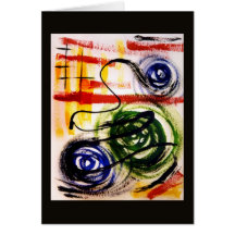Modern Machinery Greeting Card