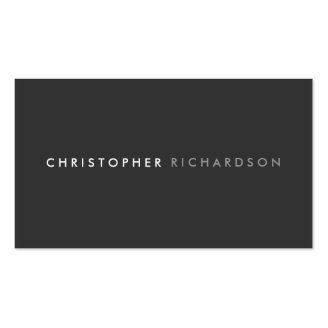 MODERN & MINIMAL No. 4 Business Card