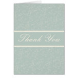 Modern Mint Thank You Card