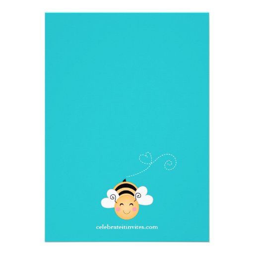 Modern Mom to Bee Baby Shower Invitation
