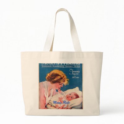 Modern Mom Tote Bag by LL11funway