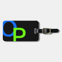 Modern Monogram 22 Tag For Luggage