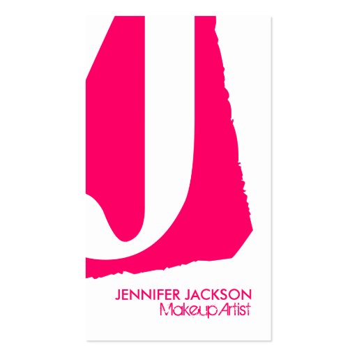 Modern Monogram Business Cards