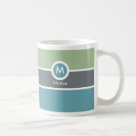 Modern Monogram Coffee Mug