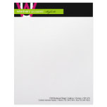 Modern Monogram Letterhead