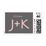 Modern Monogram Postage
