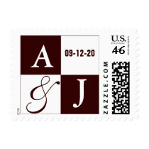 Modern Monogram Stamp by blessedwedding Modern Monogram Stamp