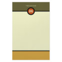 Modern Monogram Stationery - Business or Personal stationery