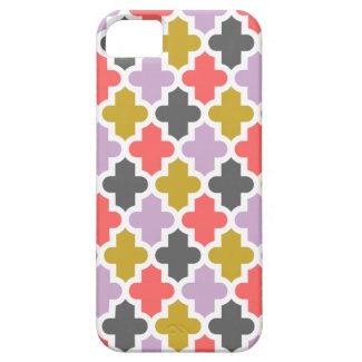 Modern Moroccan Pattern iPhone 5 Cases