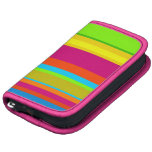 Modern Multi Coloured Striped Pattern Organizer