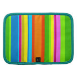 Modern Multi Coloured Striped Pattern Planners