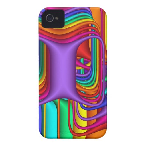 Modern Multicoloured Abstract iPhone 4 case