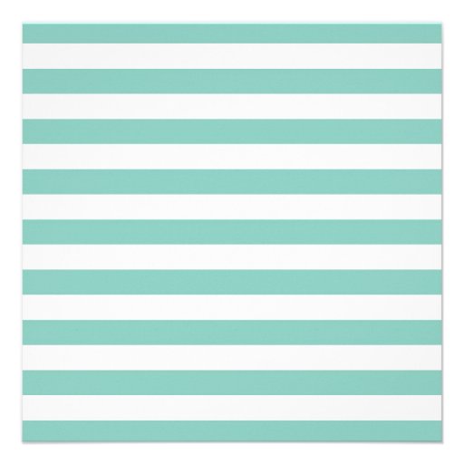 Modern Nautical Stripes Baby Shower Invitation